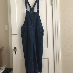 Old Navy Wide Leg Overalls